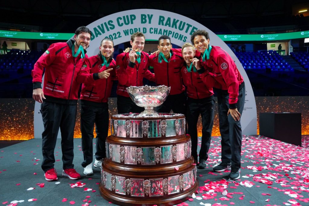 History is made as Canada claims its firstever Davis Cup title